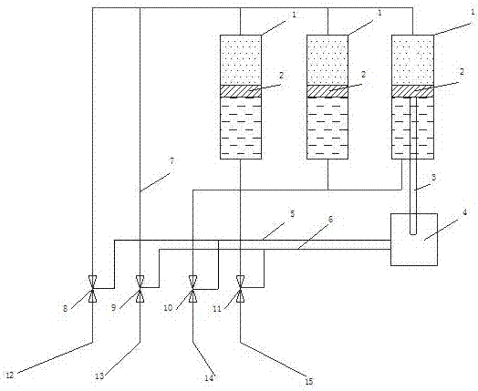 Oil-water pressure conversion device