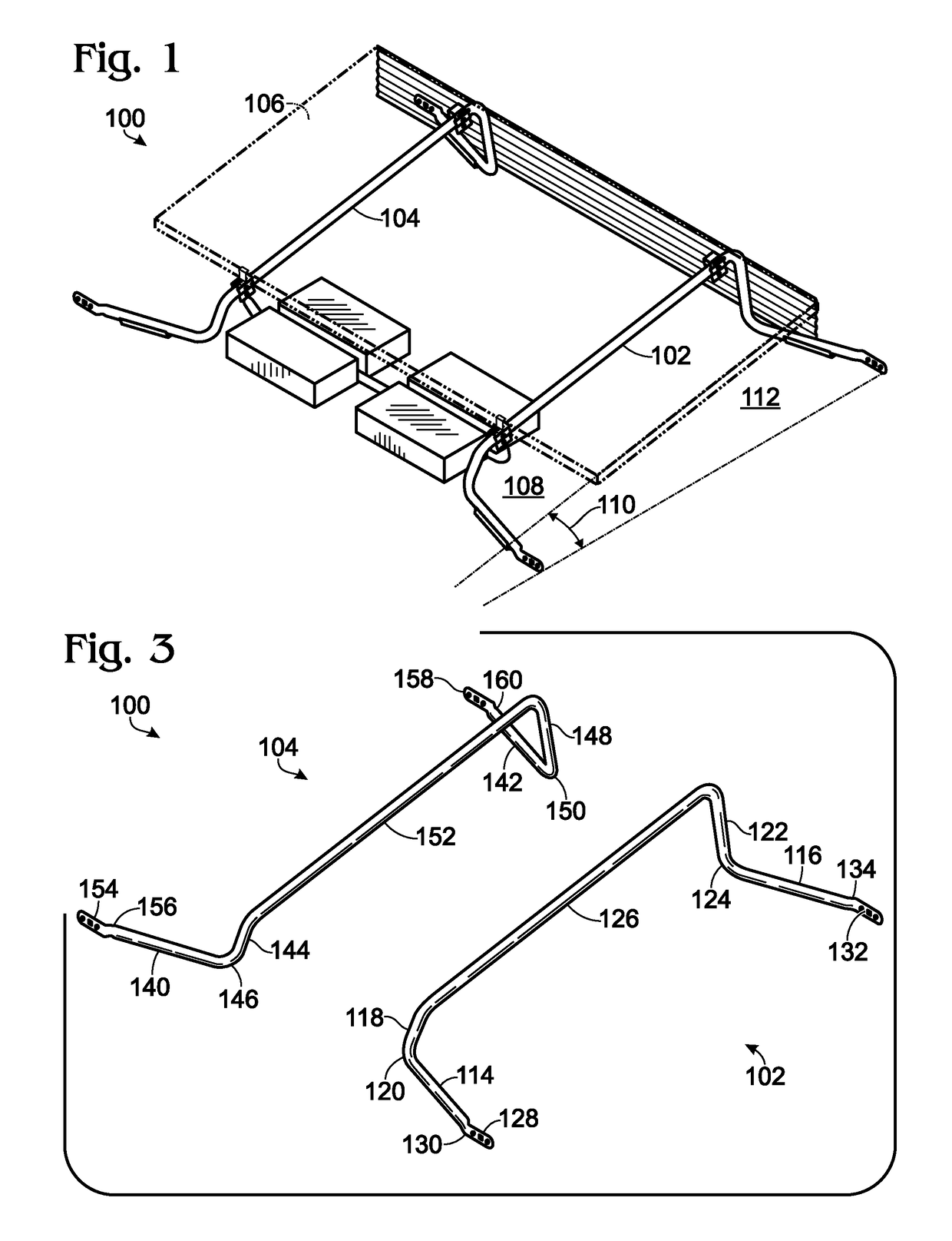 Photovoltaic panel racking system