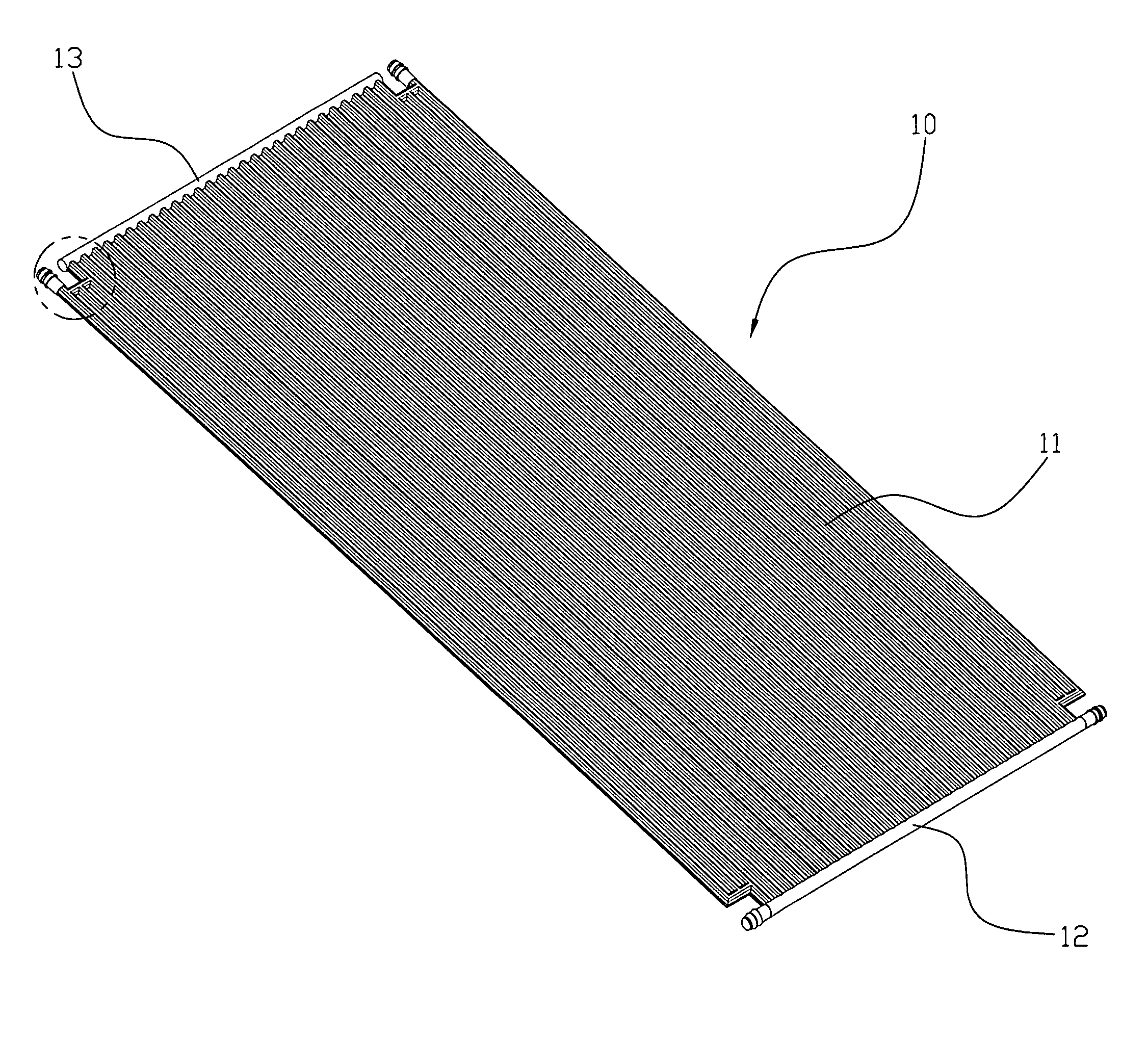 Solar panel structure with plasticity