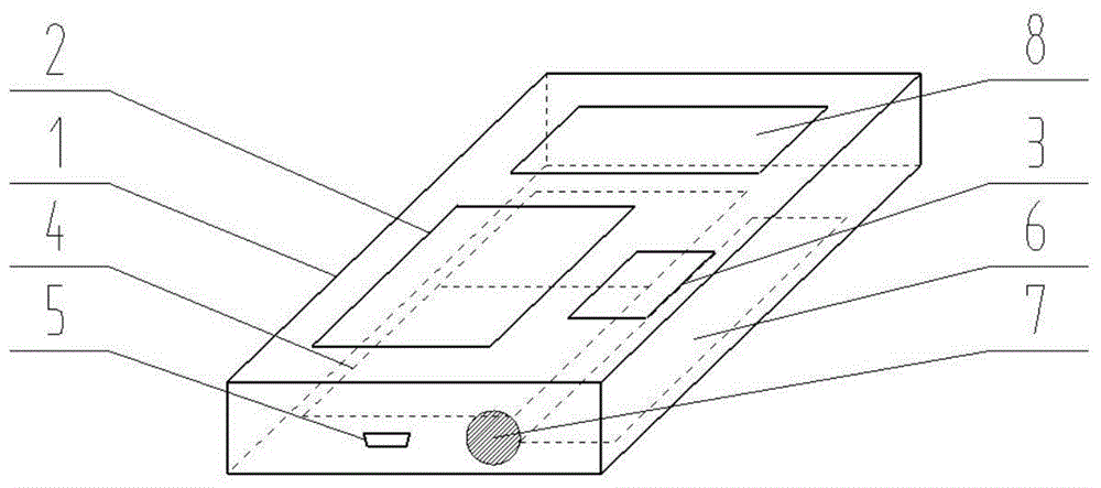 Multiple security entrance guard comprehensive detector