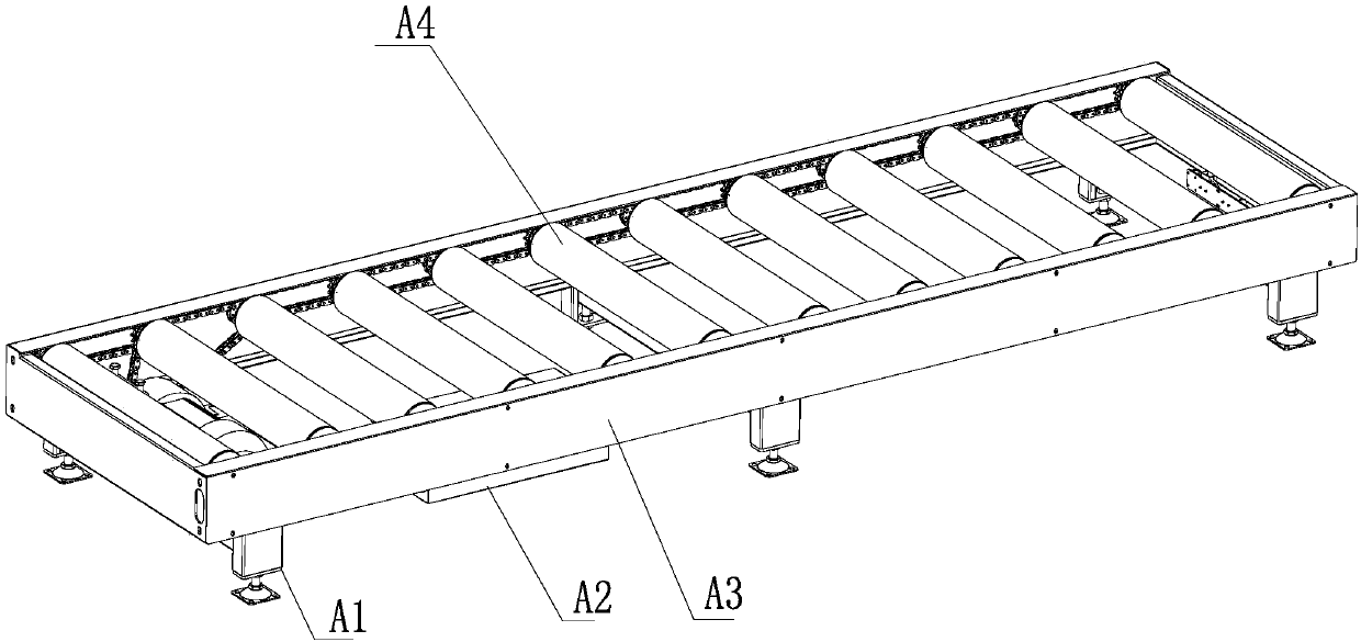 Panel furniture flexible production line