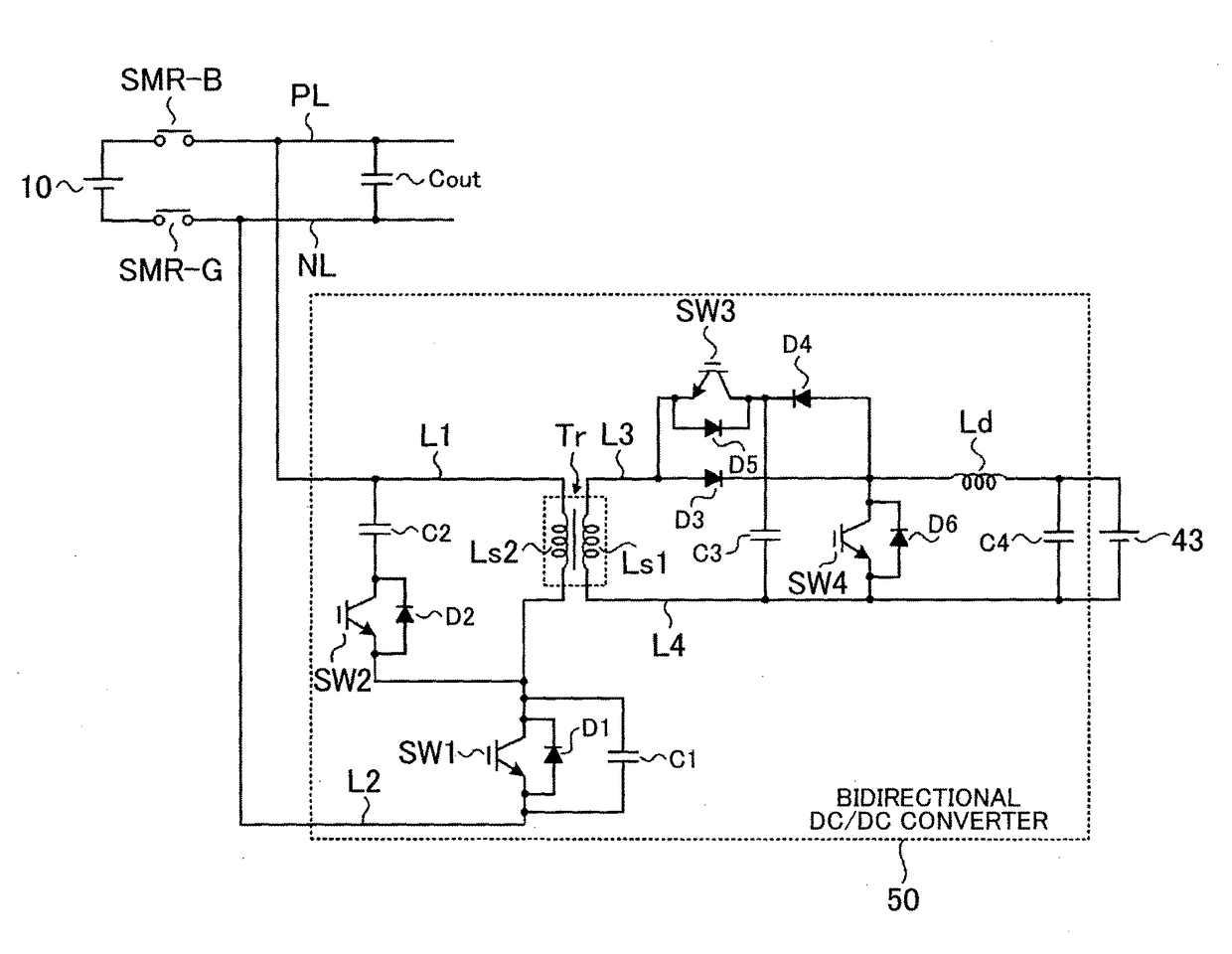 Dc/dc converter and electrical storage system