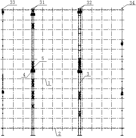 Overall sliding construction method for large-span special-shaped space grid pipe truss