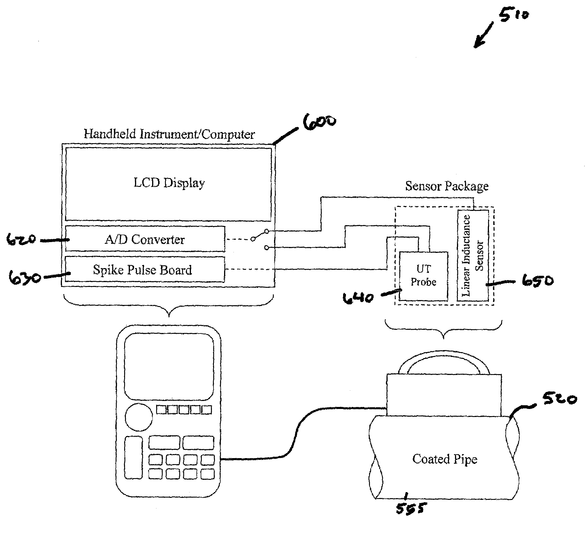 Guided wave pipeline inspection system with enhanced focusing capability