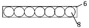 Pulling-type power distribution cabinet door