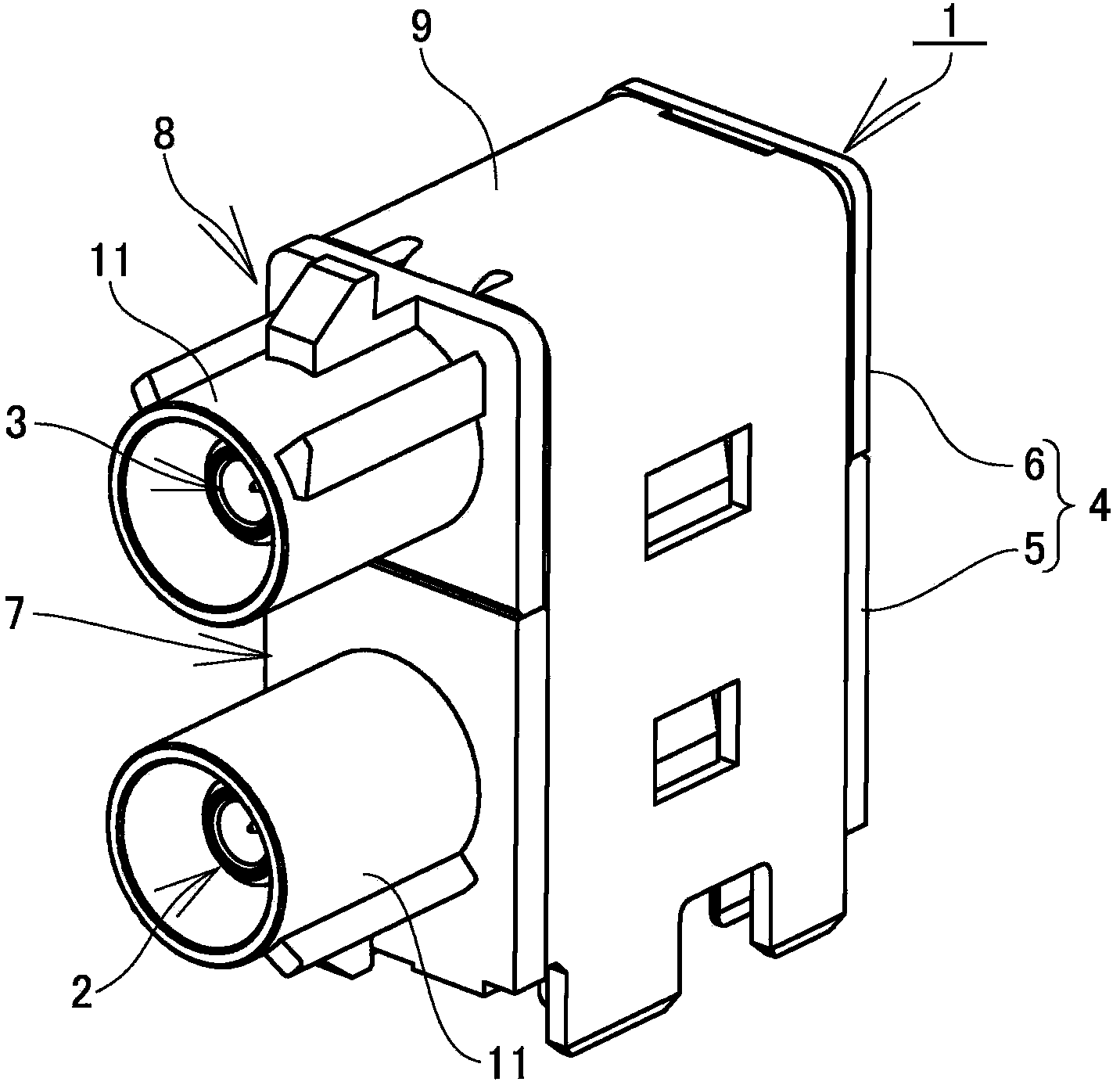 Multi-pole connector