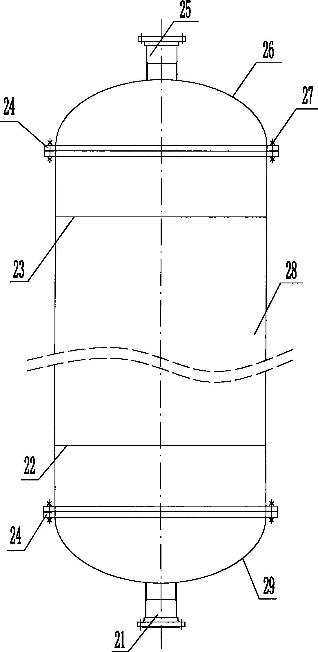 Method and device for refining chlorine hydride byproduct and recovering trifluoromethane in production of monochlorodifluoromethane