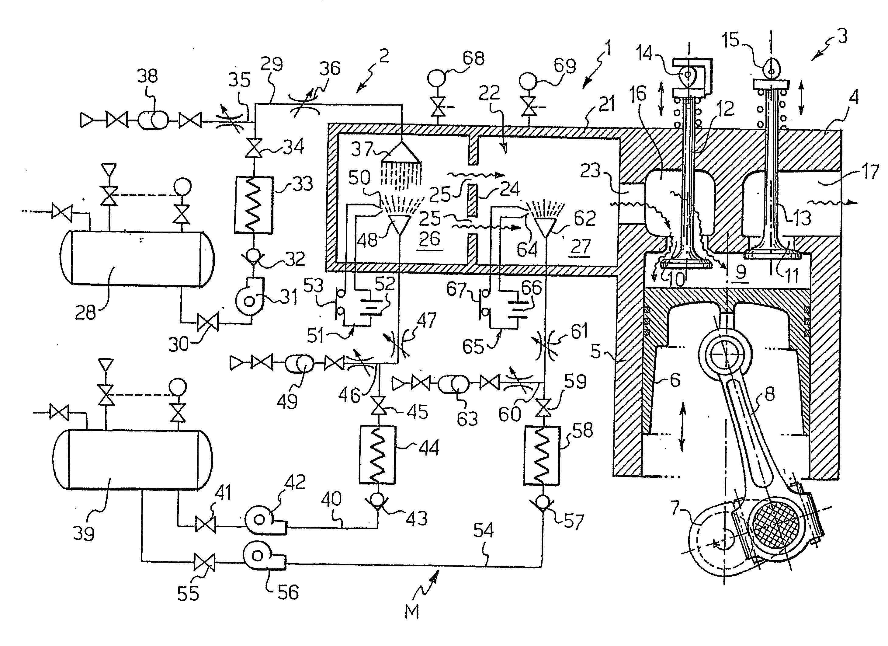 Method And Apparatus For Generating Compressed Air From Liquefied Air, For Supplying Compressed Air To An Engine