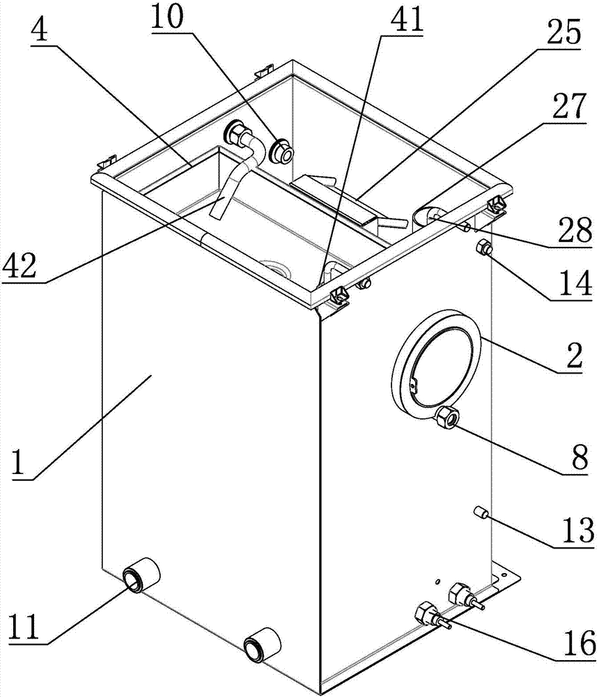 Electromagnetic water boiler capable of automatically cleaning and removing scale