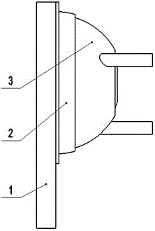 A special universal three-claw top drill for top tightening of drilling rig, boom, rock drill