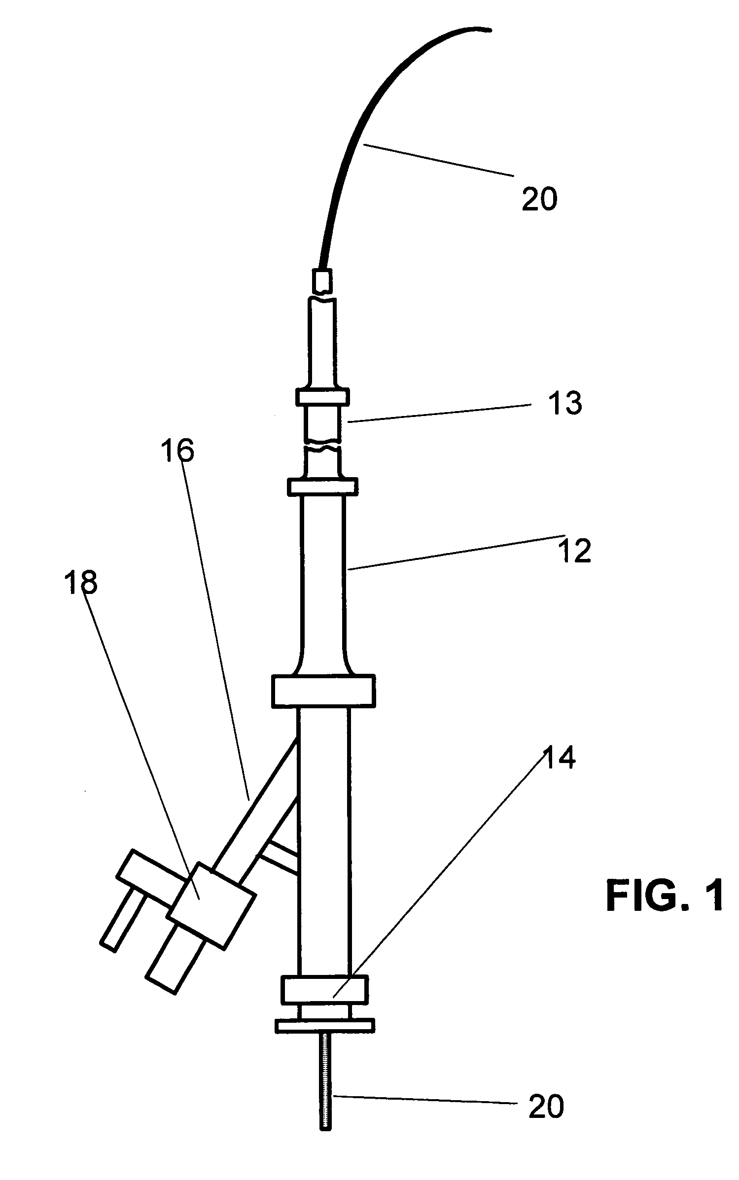 Method and device for endovascular treatment of the Alzheimer's disease