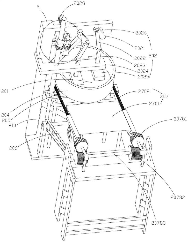 Meat puree processing mechanism, pork puree production line, and production method