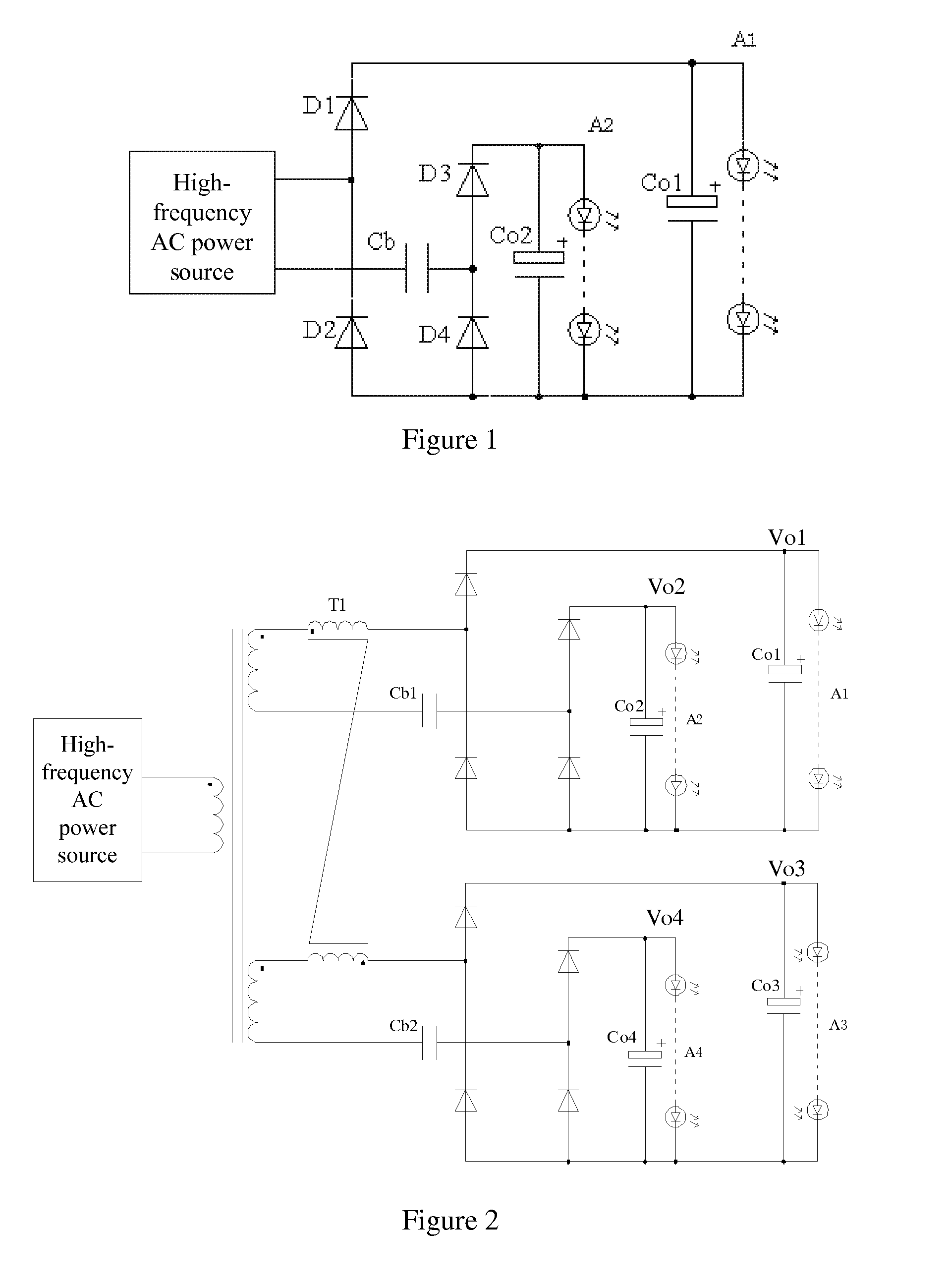 Power supply circuit for multi-path light-emitting diode (LED) loads