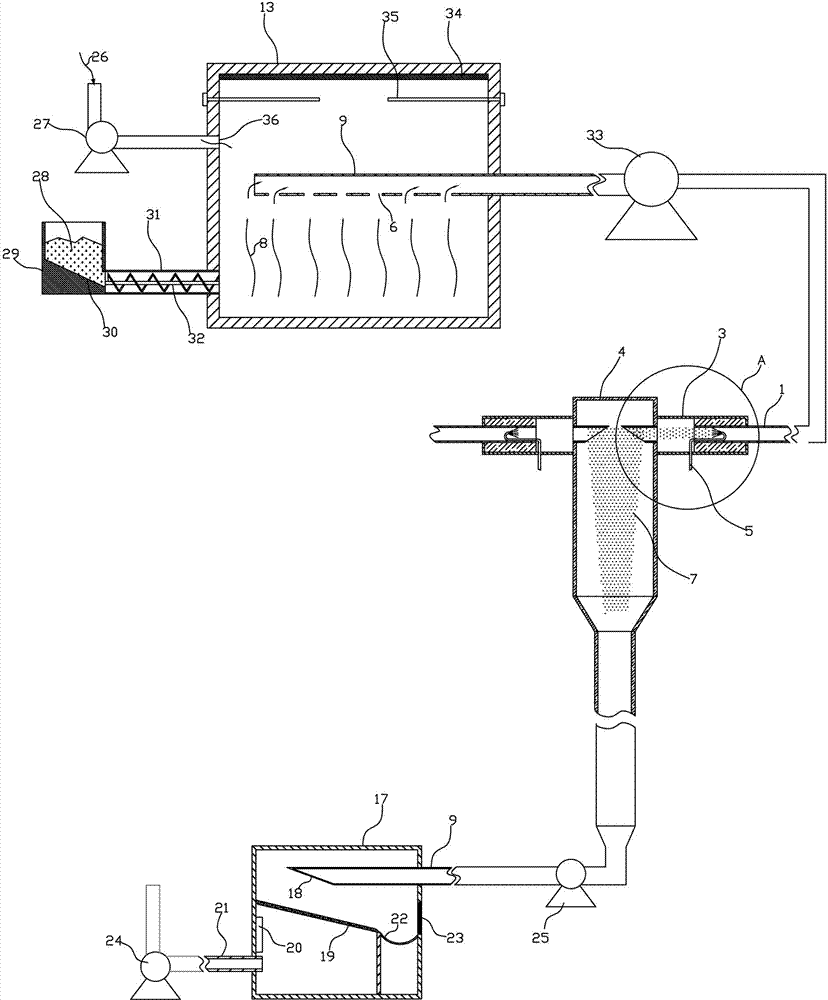 Production device and method of molybdenum oxide nanoparticles