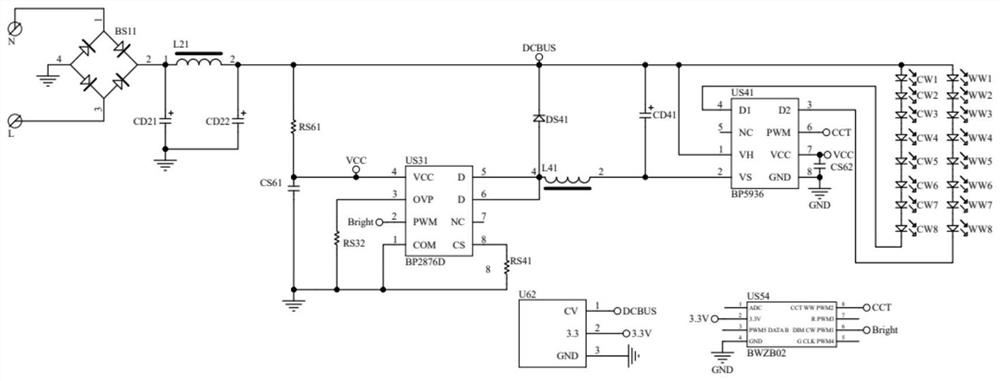 Dimming depth consistency control circuit