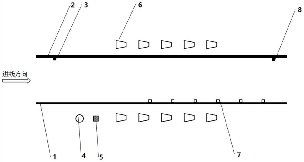 Railway vehicle wheel set tread 3D image detection method