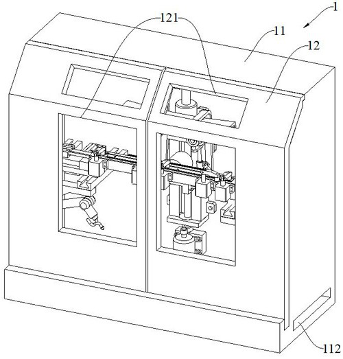 Forming equipment for machining of automobile skylight guide rails