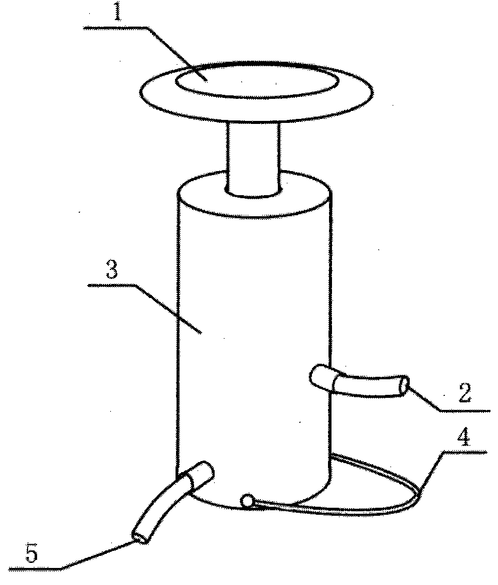 Pedal type water pump