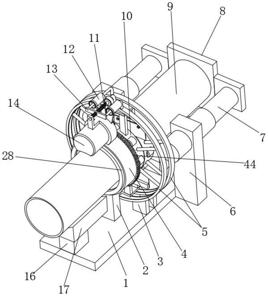 Soft pipe ring cutting machine