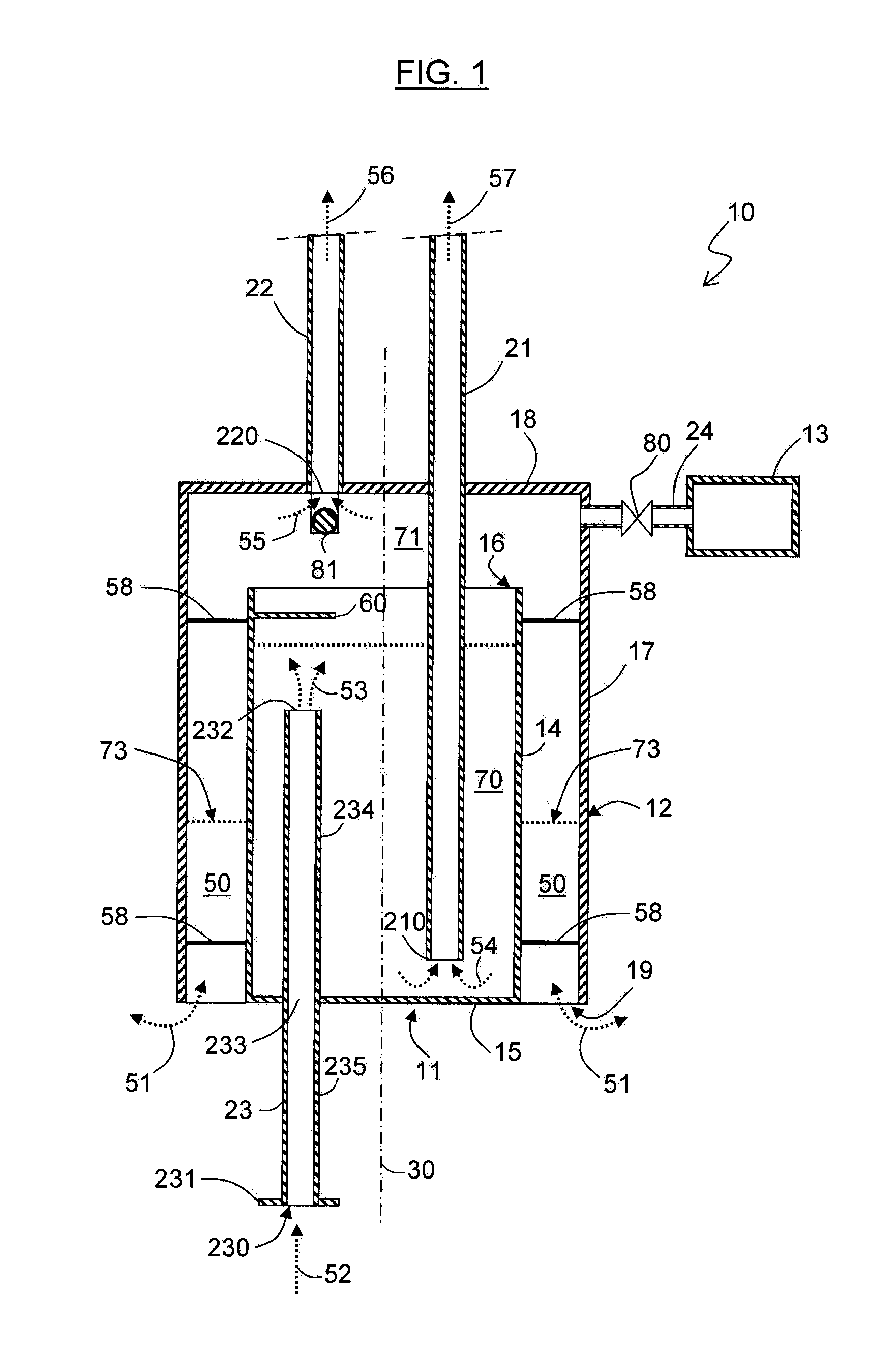 Method and device for collecting a light underwater fluid such as fresh water or hydrocarbons