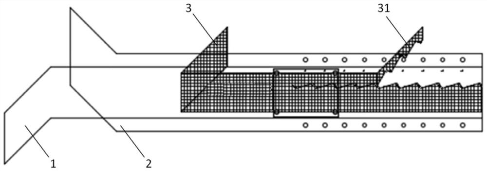 Manufacturing method of acetic acid-containing cloth die cutting piece