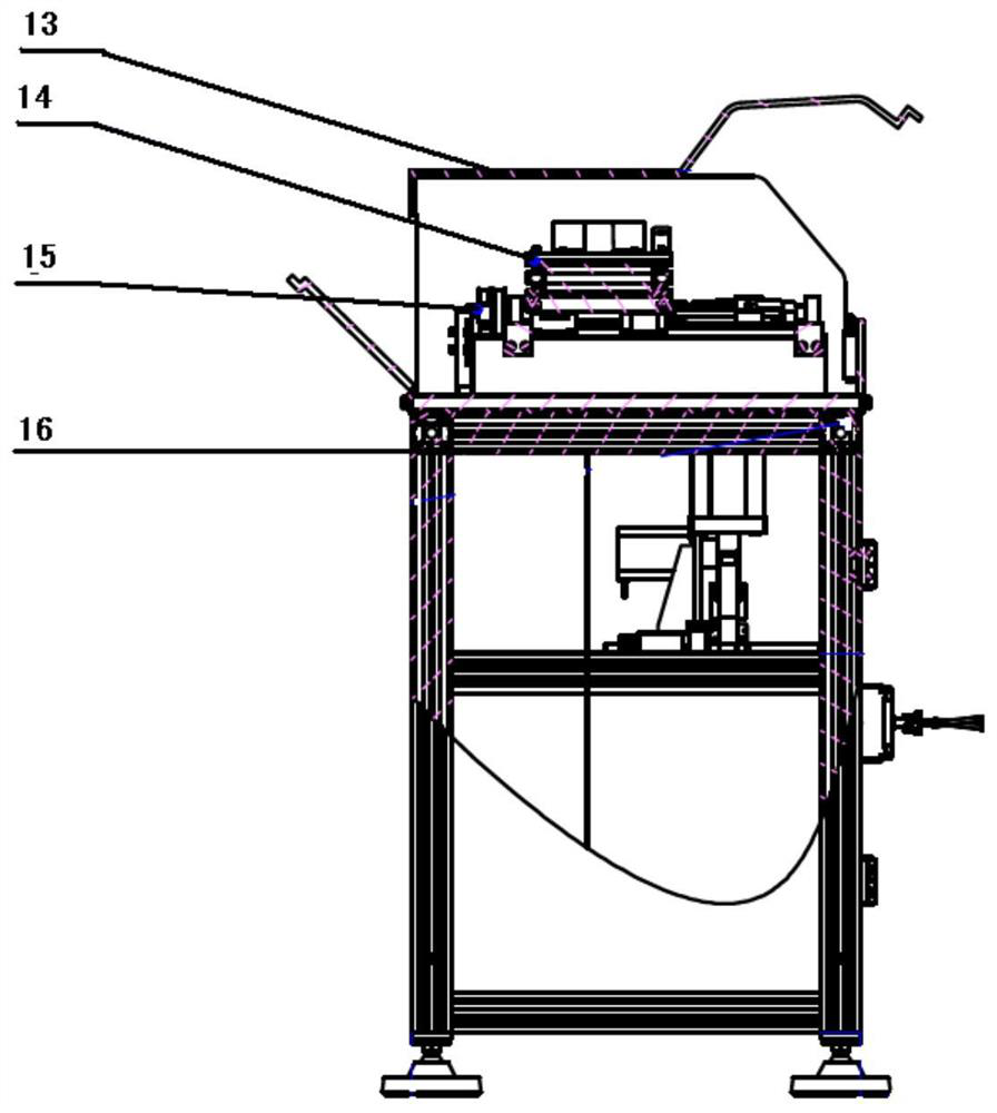 A fuel plate surface contamination location detection device and system