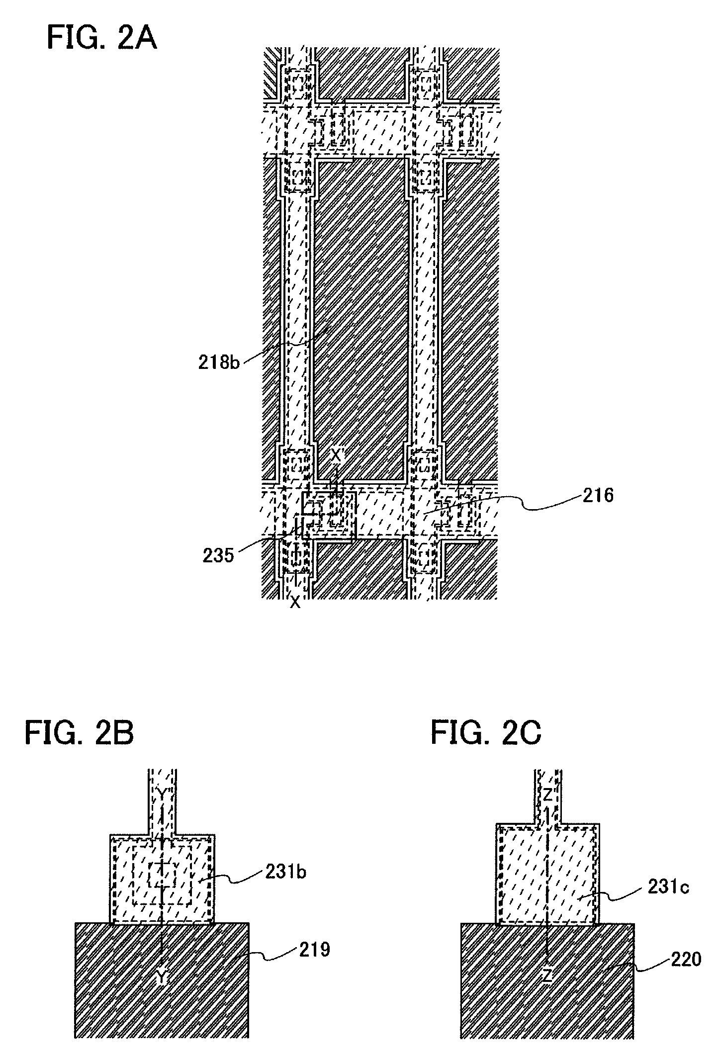 Method for manufacturing display device comprising separated and electrically connected source wiring layers
