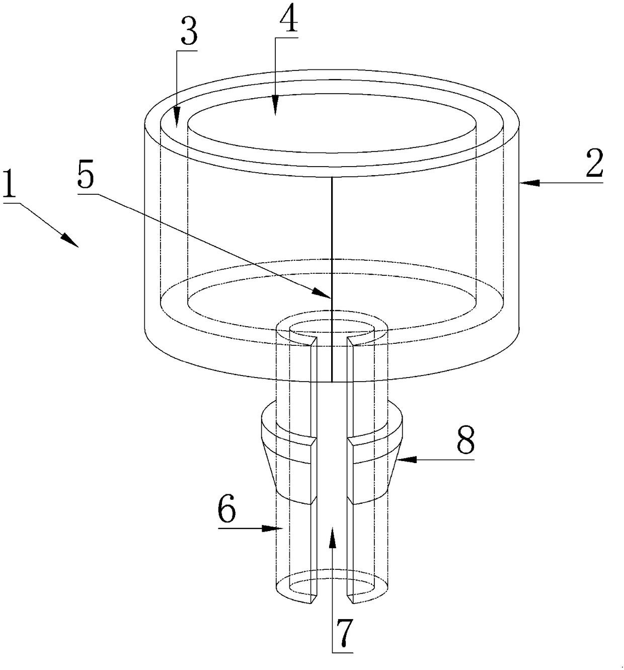 Paleomagnetism small sample orienteering acquisition device and use method