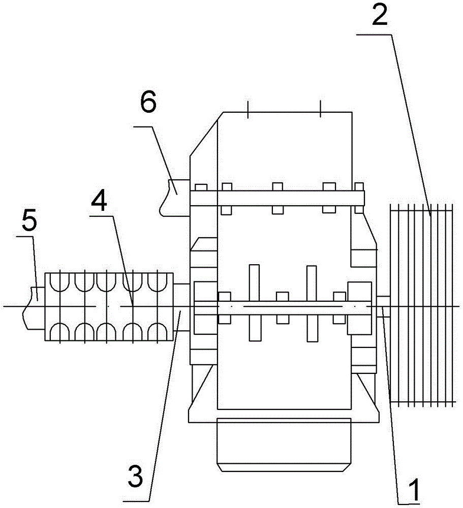 Reducer for vacuum-extruder