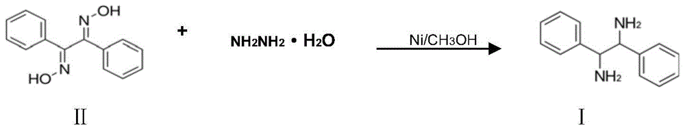 A kind of preparation method of (±)‑1,2‑diphenylethylenediamine