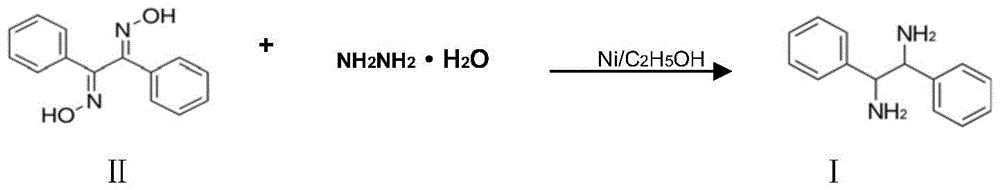 A kind of preparation method of (±)‑1,2‑diphenylethylenediamine