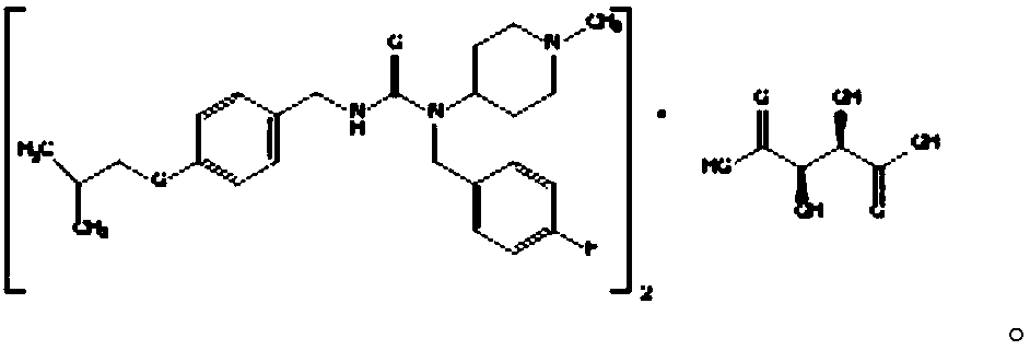 Pharmaceutical composition containing pimavanserin tartrate