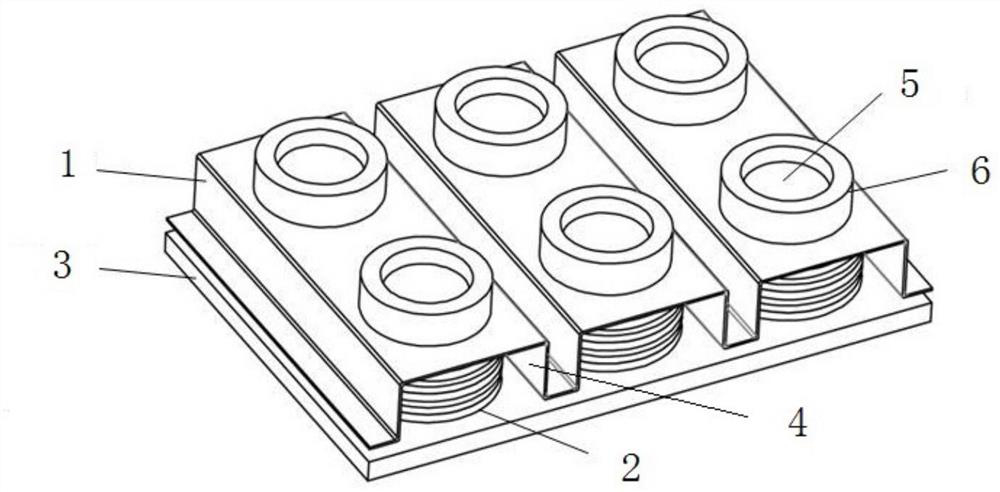 Elastic sub-module and modular crimping type semiconductor module