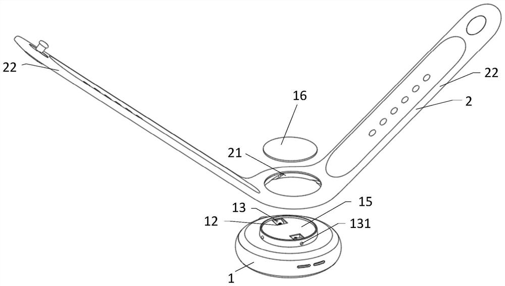 Buckle structure and watch