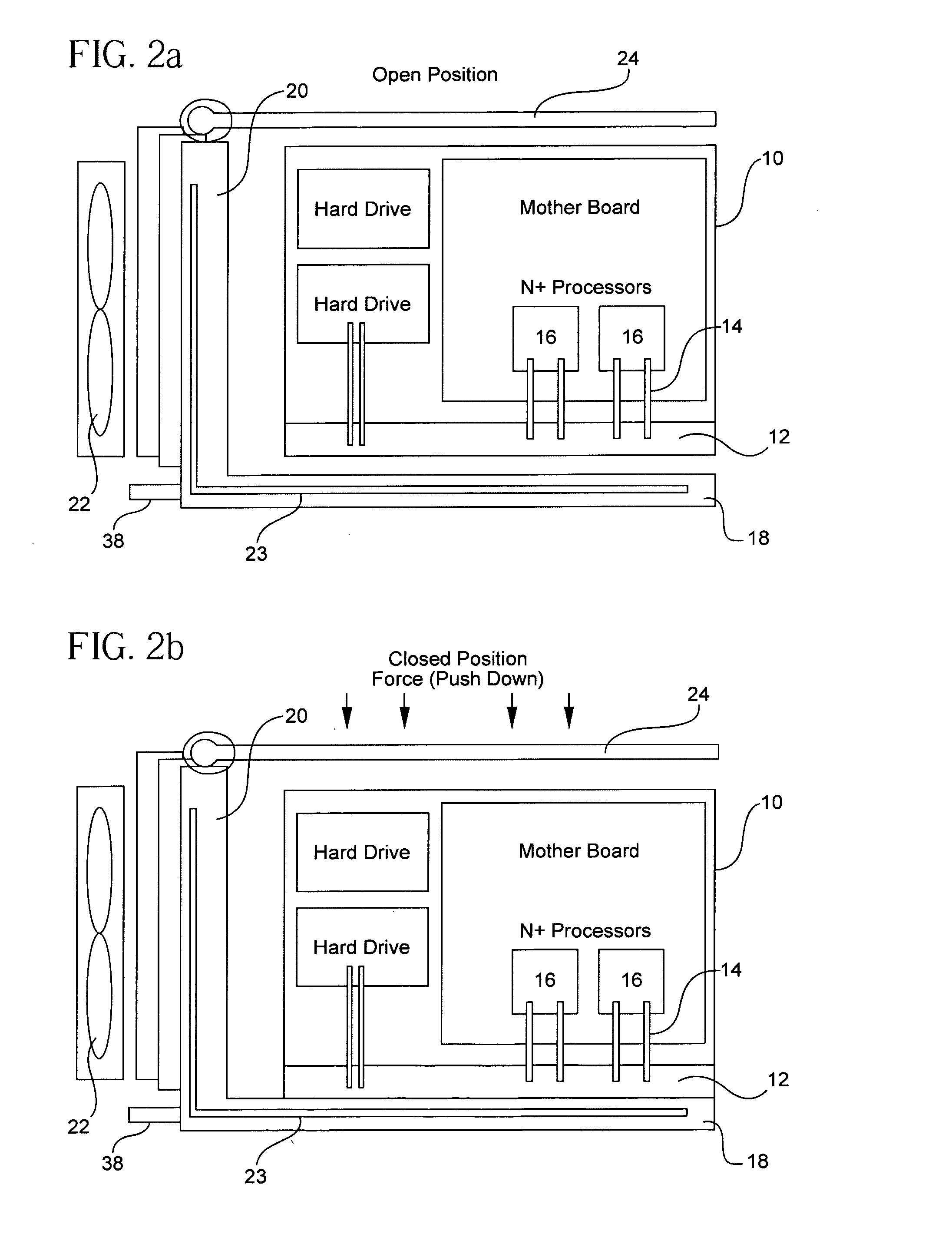 Method and apparatus for cooling a blade server