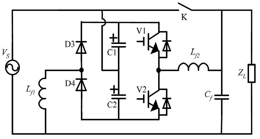 Transformer-free series voltage quality regulator based on parasitic booster circuit and control method of regulator