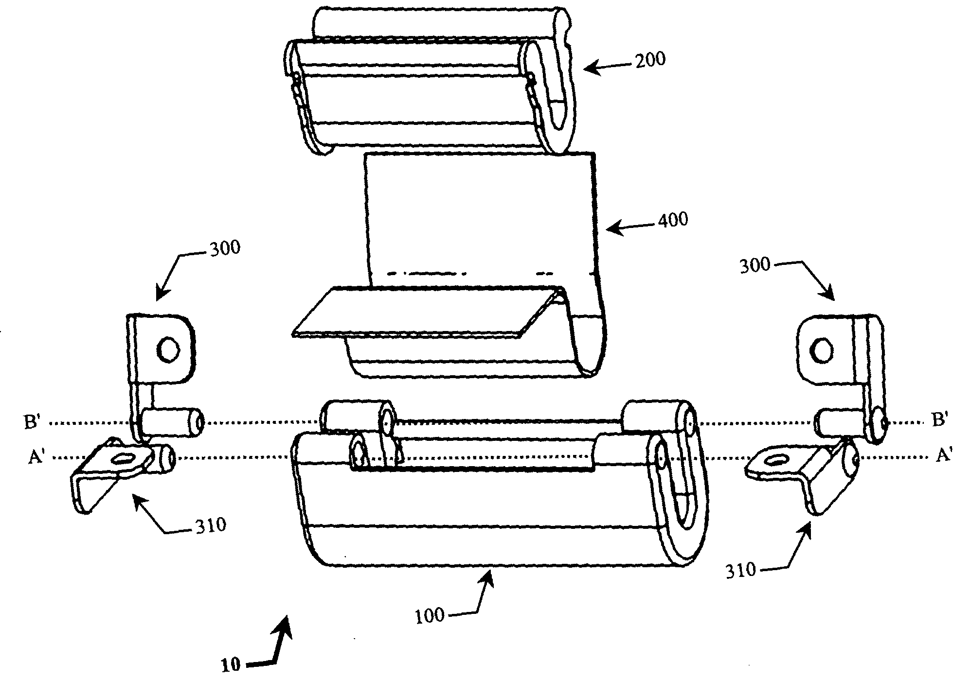 Double articulated hinge mechanism for electronic devices