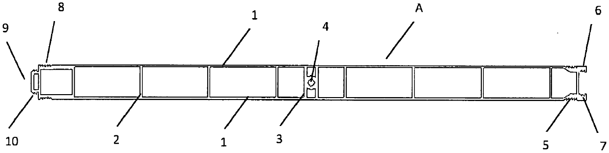 Method for manufacturing furniture using extruded polymer profiles