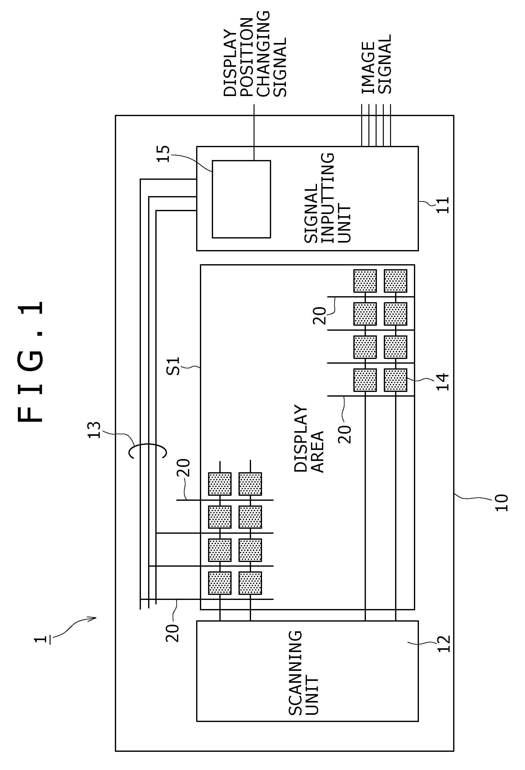 Image display device and image display apparatus