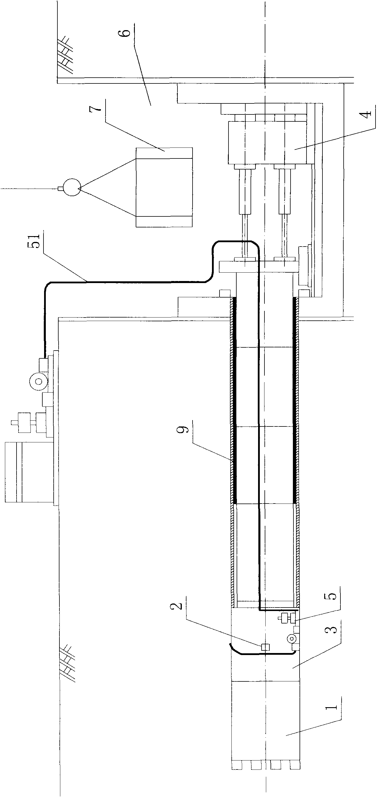 Small-bore long distance curved pipe jacking method