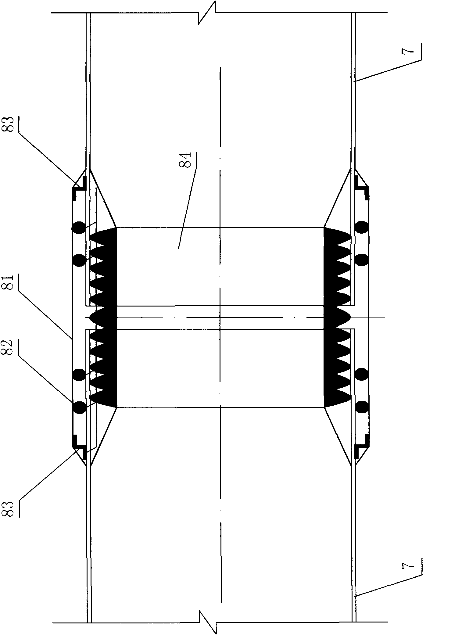 Small-bore long distance curved pipe jacking method