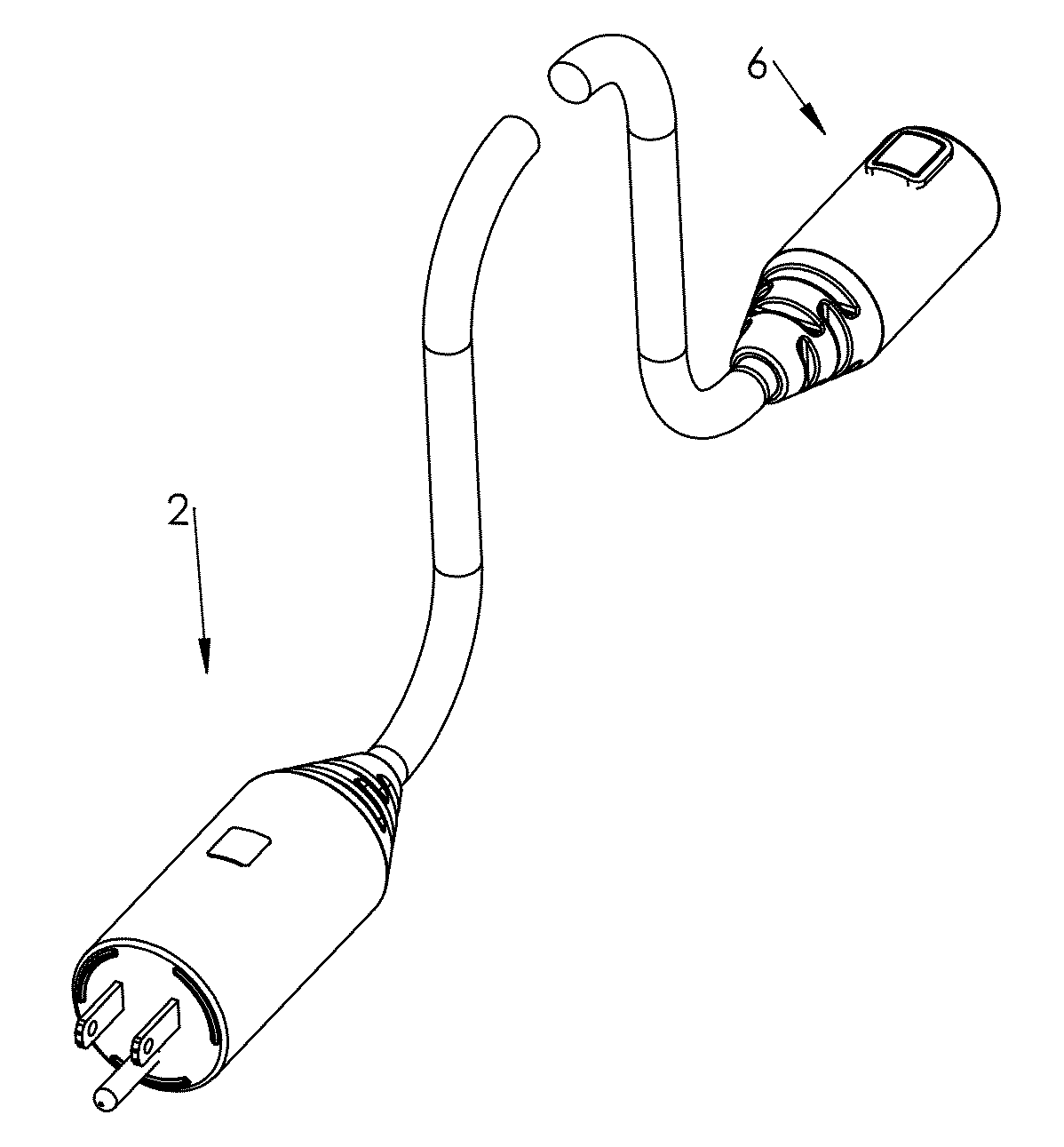 Electrical cord plug eject mechanism