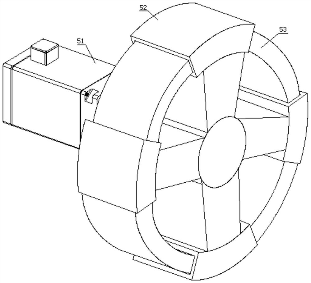 Electric stair-climbing type transportation device for civil construction and implementation method thereof