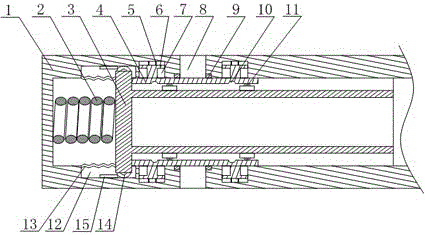 Pressure release valve for conveyance of gas station