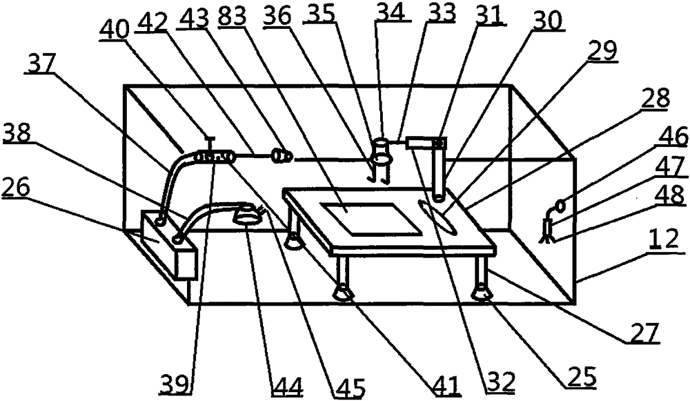 Pediatric surgery treatment and nursing device