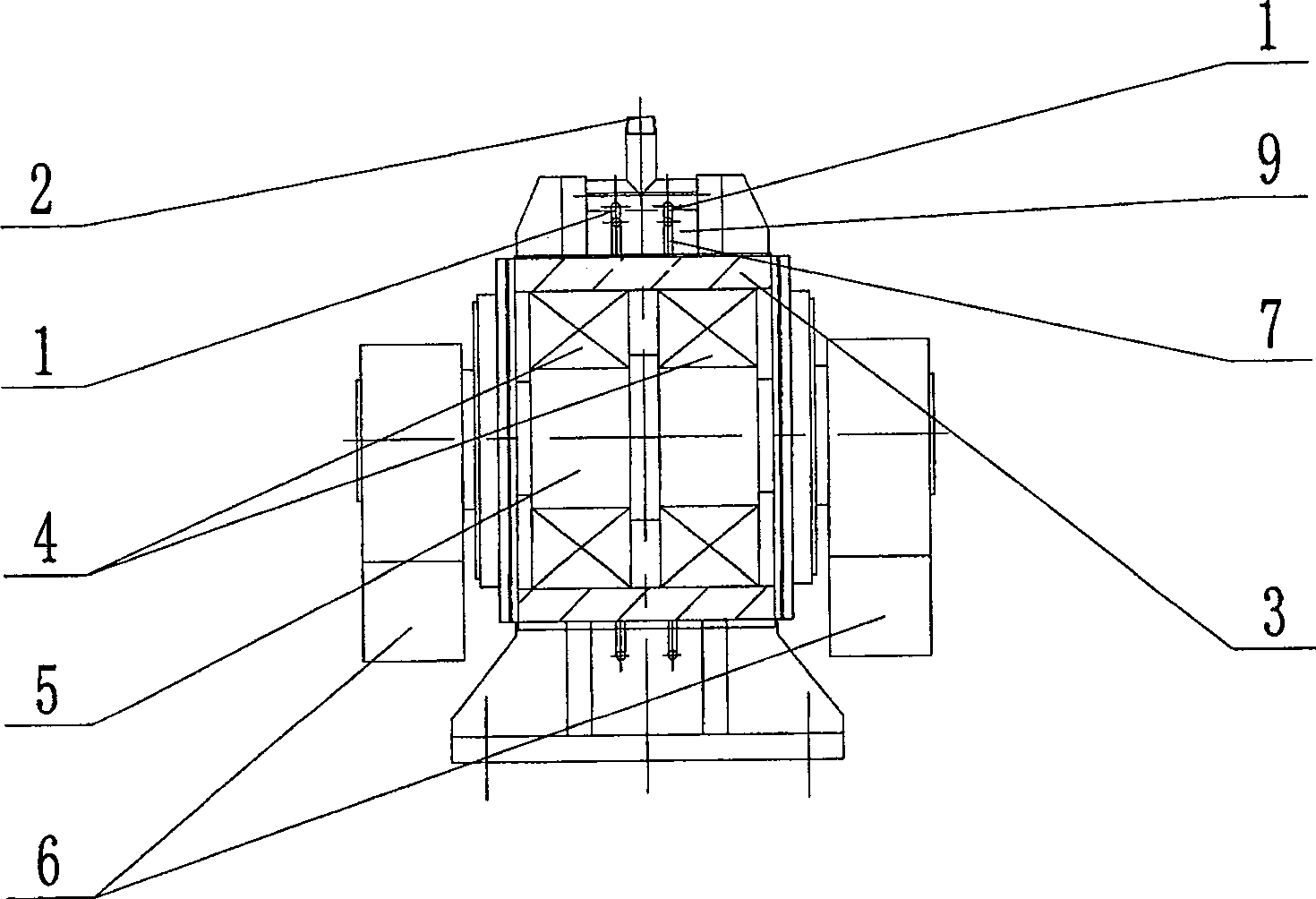 Heating method of vibrator and vibrator for implementing the method