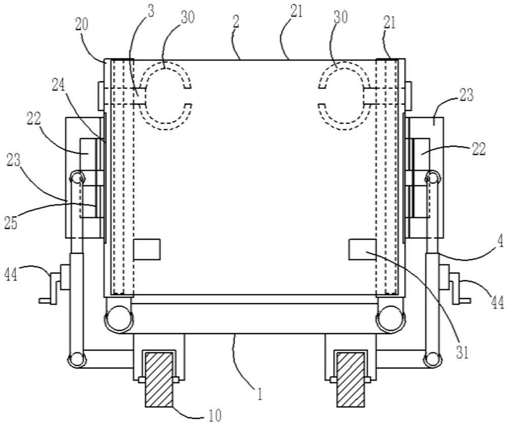 A kind of sheep shearing fixing device for animal husbandry breeding