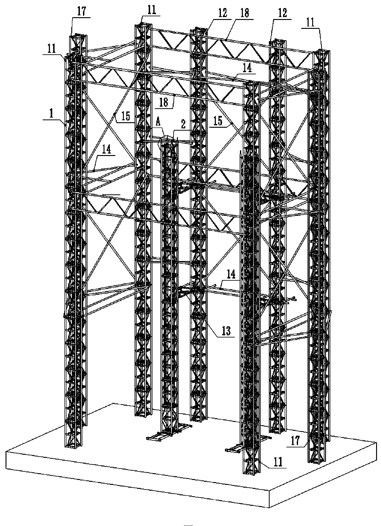 Construction hoist testbed