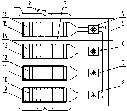 High power, high frequency and high voltage rectifier transformer