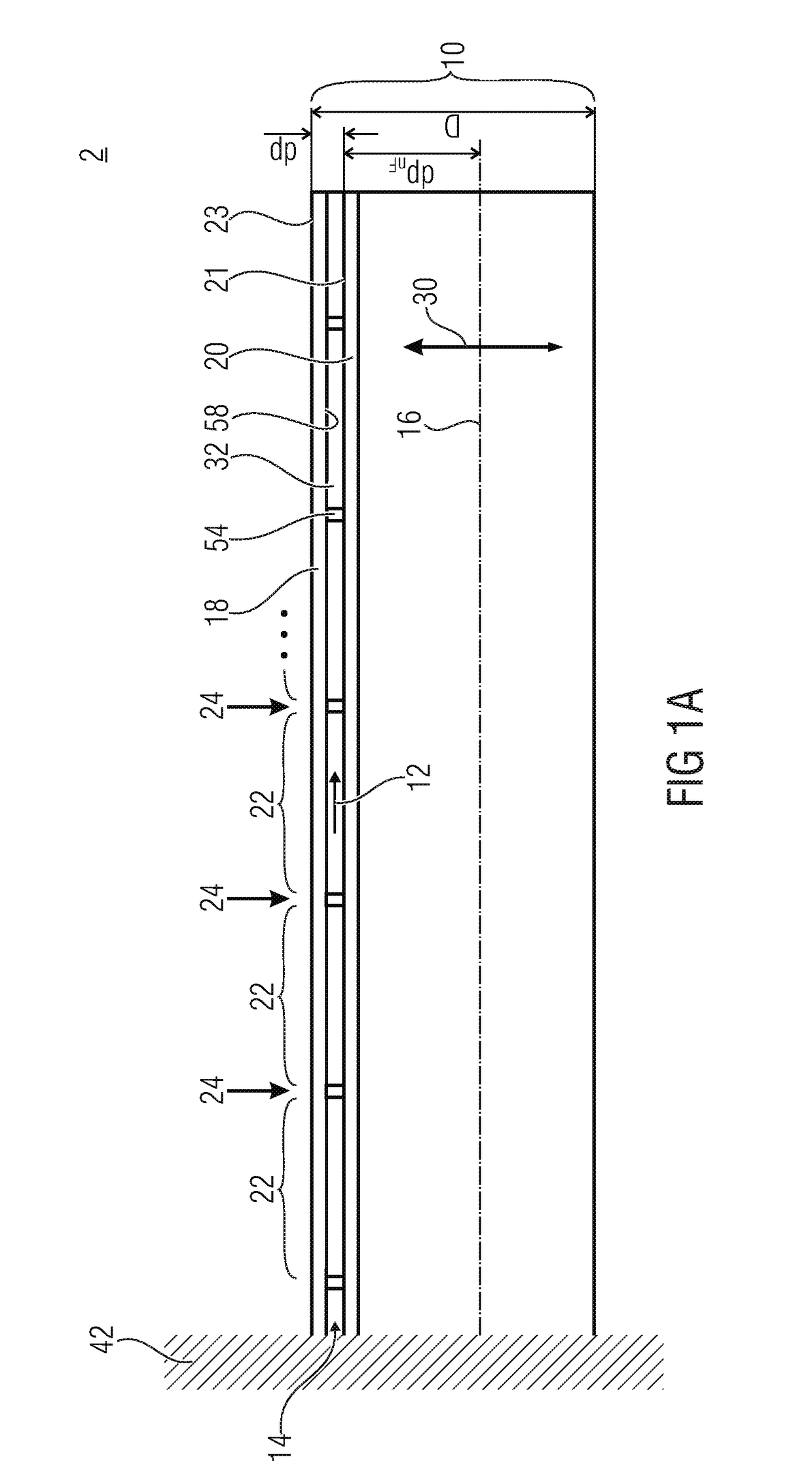 Micromechanical device with an actively deflectable element